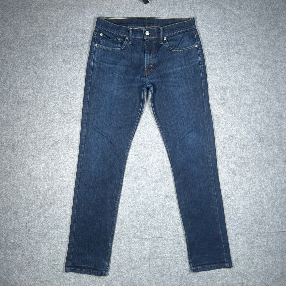 Levi's denim jeans mens 32x32 Blue 511 Slim Fit Stretch Casual Classic Everyday